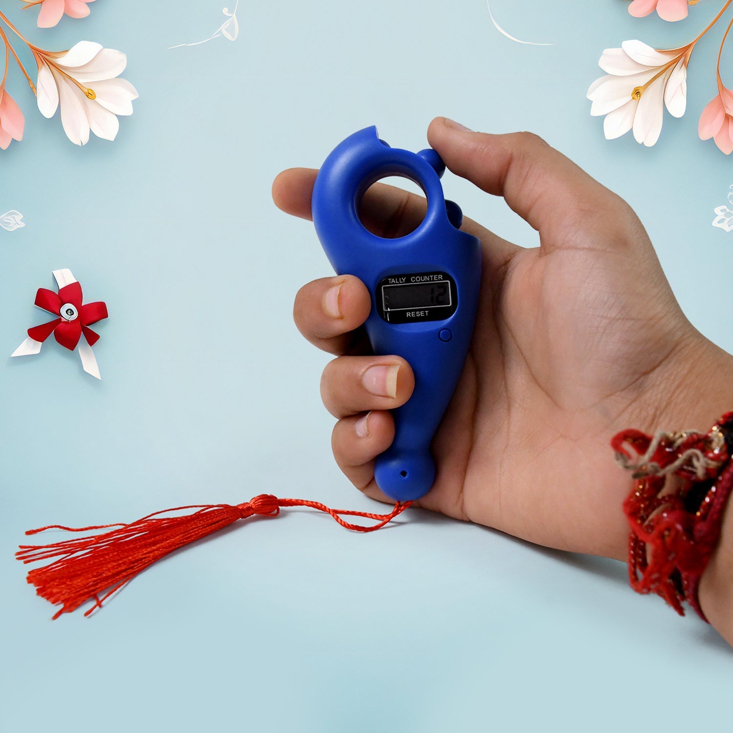 Digital Tasbih Tally Counter – Wooden Beads for Zikr/Naam Jaap Digital Tasbih Tally Counter – Wooden Beads for Zikr/Naam Jaap